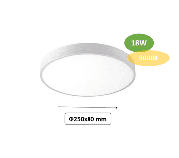 Optonica LED stropna svetilka 18W 4500k 1350lm
