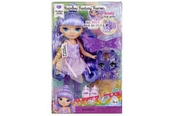Rainbow High Mavrična visoka mala sestra vila - Ametist (Vijolična) TV