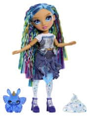 Rainbow High Doll s sluzjo in bleščicami - Skyler (modra) TV