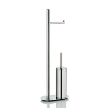 Kela WC komplet KL 22698 LUCIDO stainless steel 25x13x76.5cm