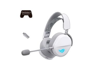 ASUS ROG Pelta Wireless slušalke, Bluetooth, bele