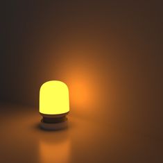 LuDream Touch - White LED nočna svetilka brez modre svetlobe