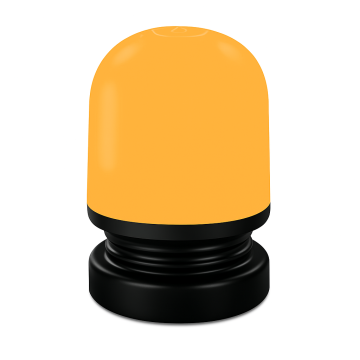 LuDream Touch - Black LED nočna svetilka brez modre svetlobe