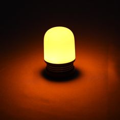 LuDream Touch - Black LED nočna svetilka brez modre svetlobe