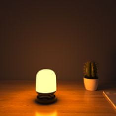 LuDream Touch - Black LED nočna svetilka brez modre svetlobe