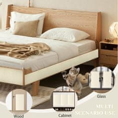 Nikcorp Samolepilni praskalnik za mačke, zaščitna podloga za pohištvo, 30x60 cm, bež barva, komplet 5 kosov, možnost rezanja