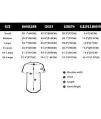 Nikcorp Moška srajca s kratkimi rokavi, bombaž in lan, havajski vzorec, hipi stil, lahka in zračna, poletna, večbarvna, velikost S