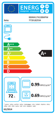 Beko BBIMA17410BMPW vgradna pečica
