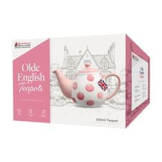 Maxwell & Williams Čajnik za poparke Olde English 650ml / roza pike / porcelan