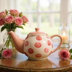 Maxwell & Williams Čajnik za poparke Olde English 650ml / roza pike / porcelan