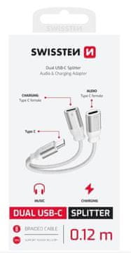 SWISSTEN 73502305 USB C /USB C 0.12M