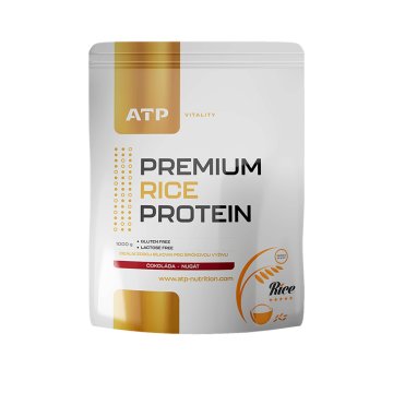 ATP Vitality Premium Rice Protein 1000 g čokoladni nugat