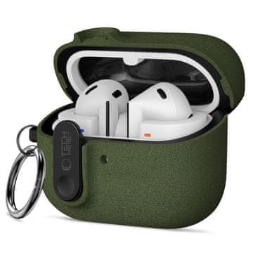 Tech-protect Slim Hook ovitek na Samsung Galaxy Buds 3 / 3 FE / 3 Pro, zeleni