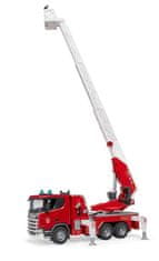 Bruder Reševalna vozila - Scania Super 560R Gasilsko vozilo z lestvijo in vodno črpalko