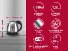 Beper Grelnik vode inox 1,2 L, P101BOL001