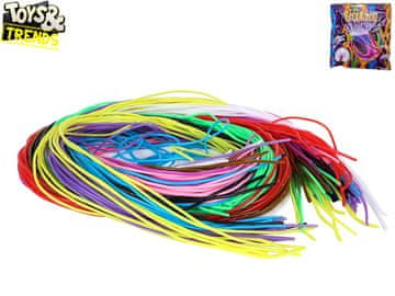 Igrače&Trends scoubidou pletenica 80 cm 100 kosov