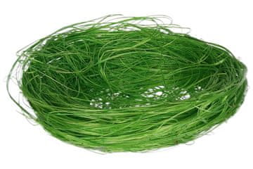 Okrasno gnezdo zeleno 8 cm, 3g - 1 kos