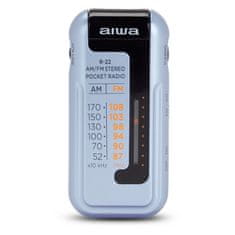 AIWA R-22SL prenosni AM/FM radio s slušalkami