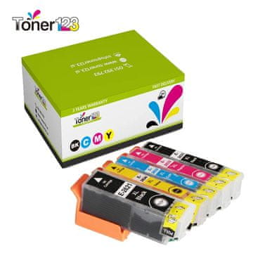 Toner123 Komplet Epson 26XL / C13T26364010 kompatibilne kartuše (5) - črna XL, foto črna XL, cyan XL, magenta XL, rumena XL