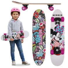 Disney DISNEY Minnie Mouse Otroški leseni rolka, 61 cm, protizdrsna plošča, lahka in stabilna, 20–50 kg
