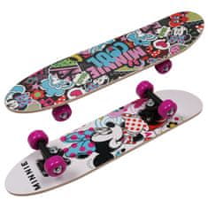 Disney DISNEY Minnie Mouse Otroški leseni rolka, 61 cm, protizdrsna plošča, lahka in stabilna, 20–50 kg