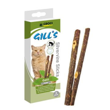 GILLS mačja palica vinska trta srebrna 5 kosov