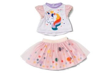 BABY born Baby Born Unicorn Tutu obleka, 43 cm