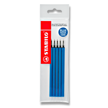 Stabilo Polnilo Marathon - modro, 5 kosov