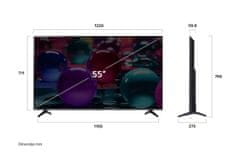 LG 55UA73003LA 4K UHD televizor, webOS 25