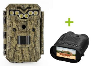 KeepGuard Lovska kamera KG795W in binokularni nočni vid OXE DV29 + 32GB SD kartica in 8 baterij!