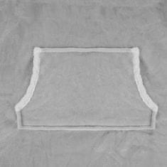 Ruhhy hoodie odeja z rokavi 85x75 cm - Siva