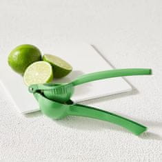 Eva Ročni stiskalec limone, limete 22,5cm / zelen / aluminij