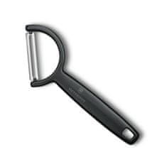 Victorinox Univerzalni polkrožni lupilec Rho / črn / inox, PVC
