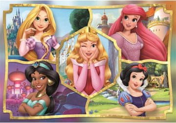 Clementoni Puzzle Disneyjeve princese SUPER 104 kosov