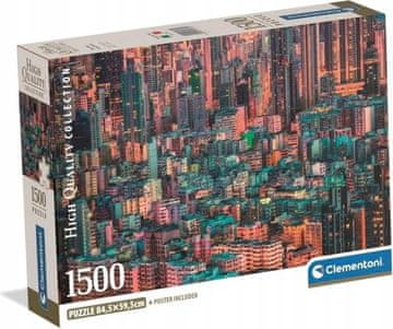 CLEMENTONI Puzzle Hong Kong 1500 kosov