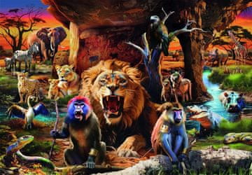 Clementoni Sestanek živali Puzzle 1500 kosov