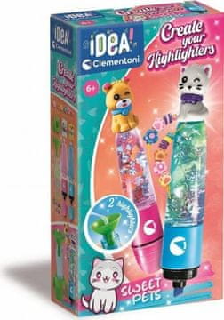 Clementoni IDEA Kreativni set za izdelavo označevalnikov Sweet Pets