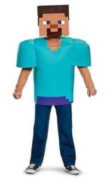 Disguise Minecraft - kostum Steve, 7-8 let