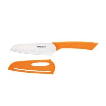 SCANPAN Kuharski nož Santoku Spectrum 12,5cm / oranžen / inox, PP