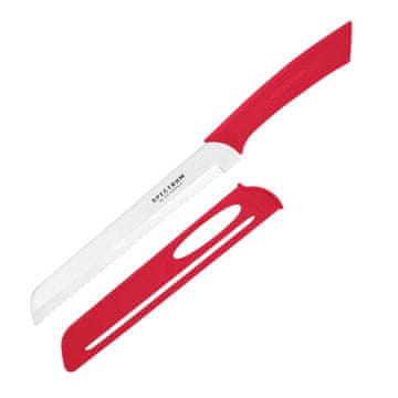 SCANPAN Nož za kruh Spectrum 20cm / rdeč / inox, PP
