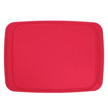 SCANPAN Deska za rezanje Spectrum 36x26cm / rdeča / PP