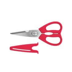 SCANPAN Kuhinjske škarje Spectrum 19cm / rdeče / inox, PP