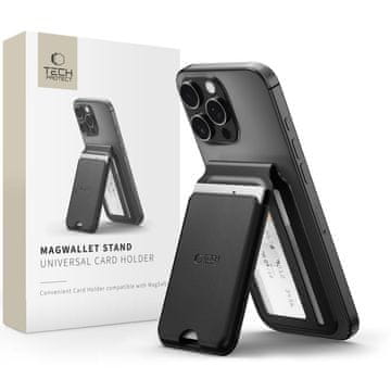 Tech-protect MagWallet MagSafe univerzalni nosilec za mobilni telefon, črn