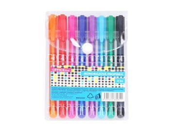 Komplet barvnih peres 8 kosov