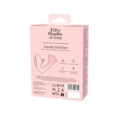 Fifty Shades of Grey Dvojni stimulator z Air funkcijo Fifty Shades of Grey - Greedy Girl Duet, črn