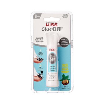 KISS Odstranjevalec umetnih nohtov (Glue Off False Nail Remover) 13,5 ml