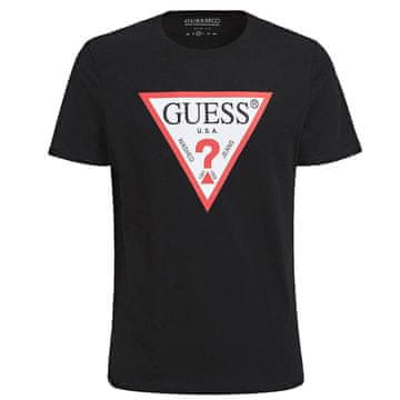 Guess Majice črna Original Logo