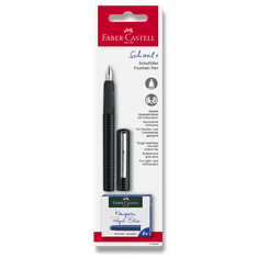 Faber-Castell kroglično pero, konica M - modra