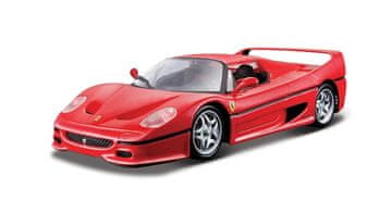 Disney Bburago - RACE+PLAY, Ferrari F50, rdeč, 1:24