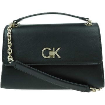 Calvin Klein Torbice elegantne torbice črna Re-lock Ew Conv Crossbody